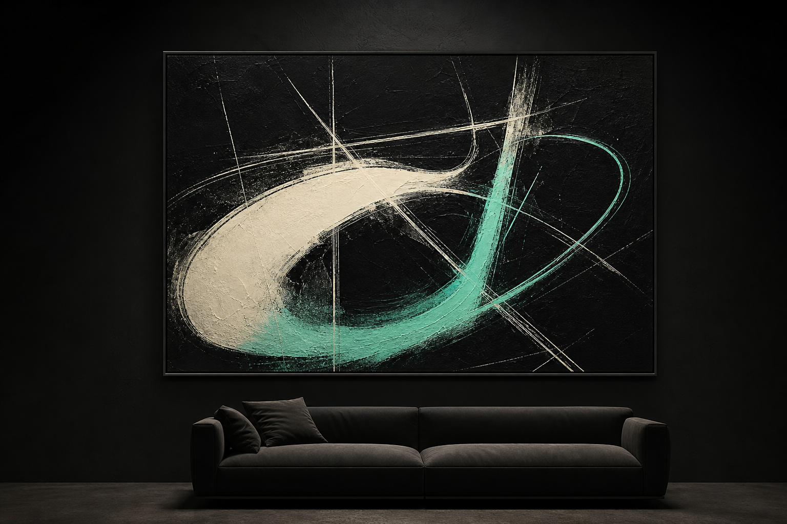 Vibrant, oil-textured abstracts sold one of one. Instant print file, certificate of sole ownership in your name, €90–€250.